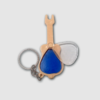Chaveiro Bege - Violão Porta Palheta - Imagem 2